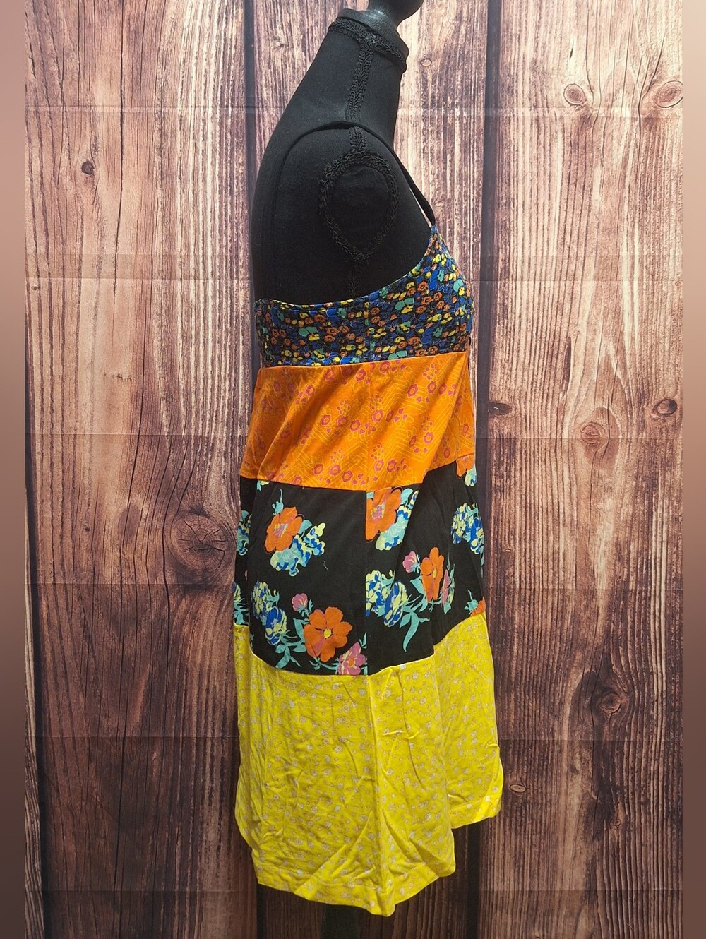 Hurley Floral Mix Dress Y2k Size XS - Picture 3 of 7